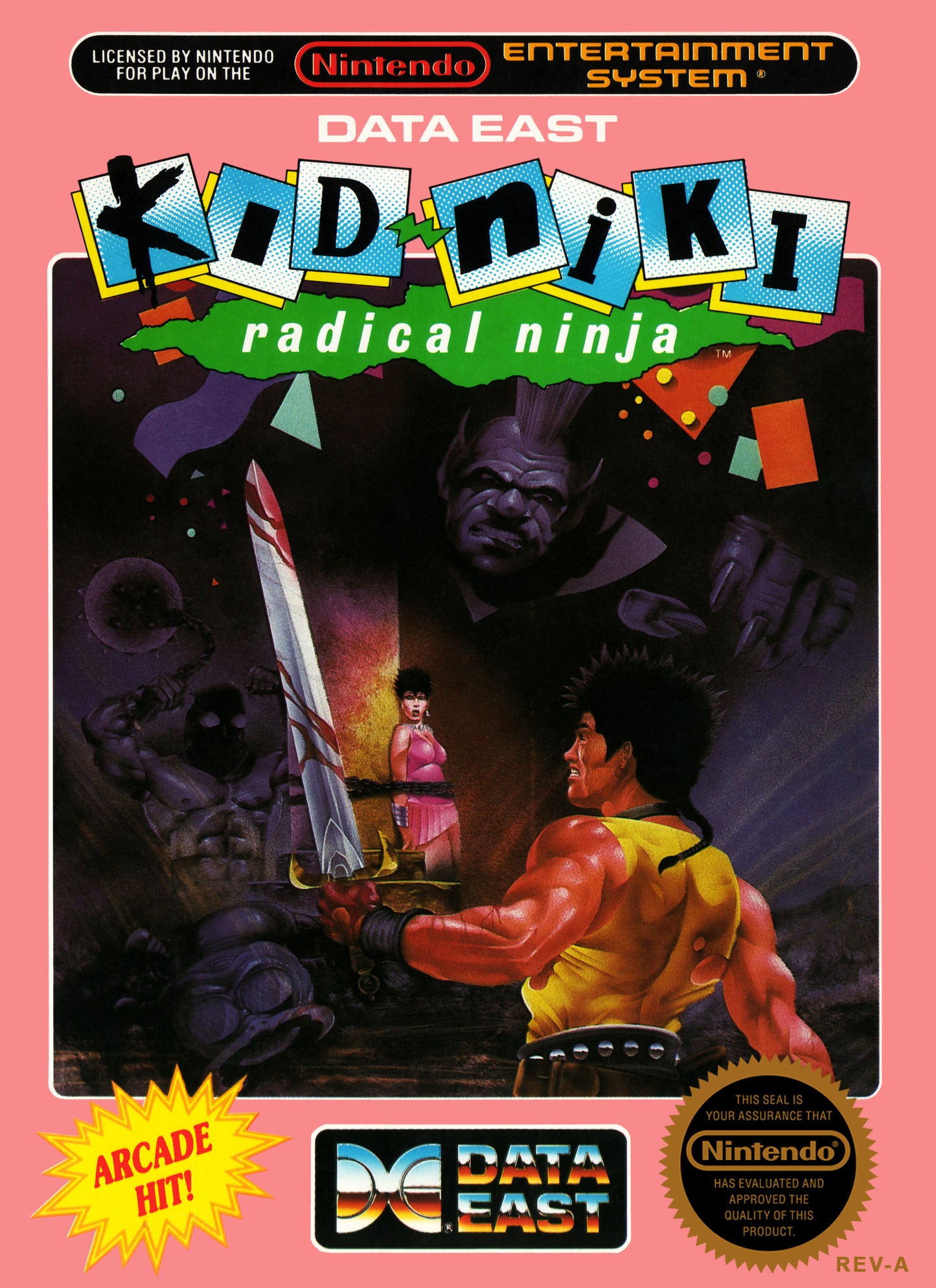 KID NIKI: RADICAL NINJA - NES (W/BOX)