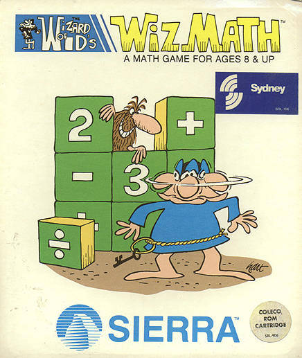 WIZARD OF ID'S WIZ MATH - COLECO