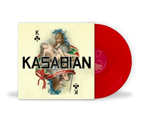 KASABIAN - EMPIRE (SOLID RED VINYL)