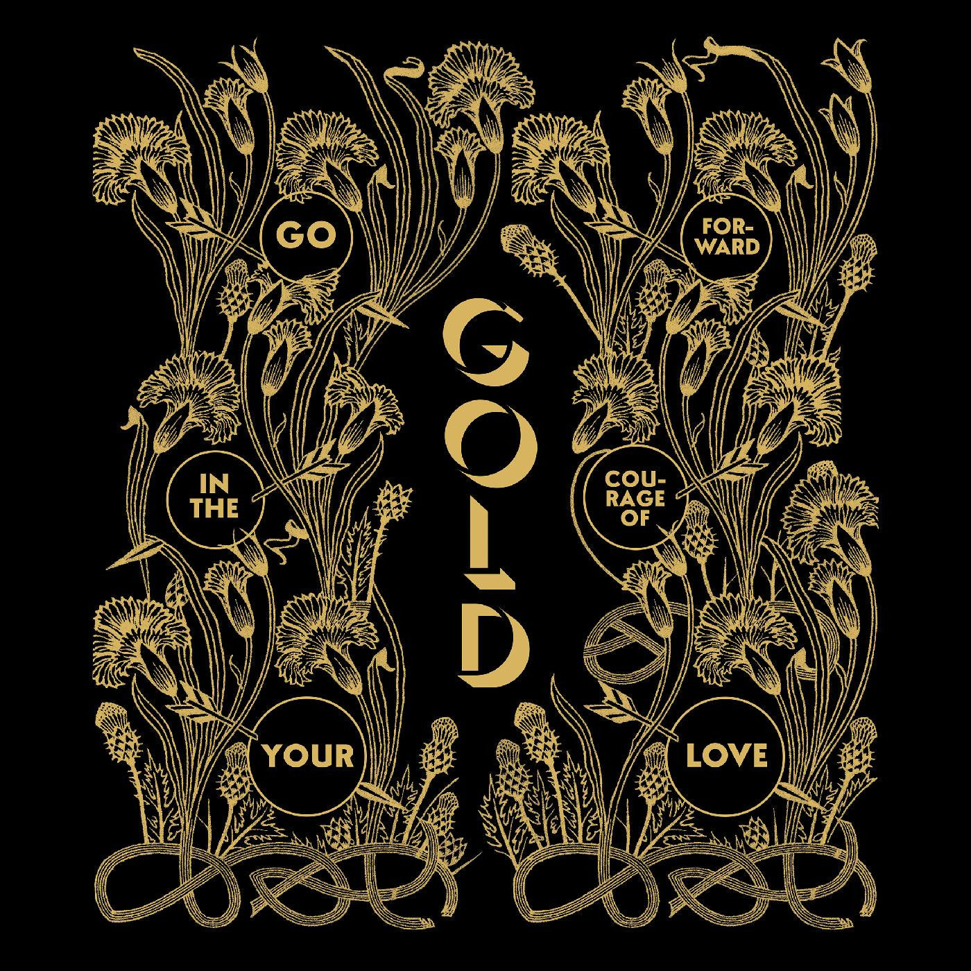 DEPLUME, ALABASTER - GOLD