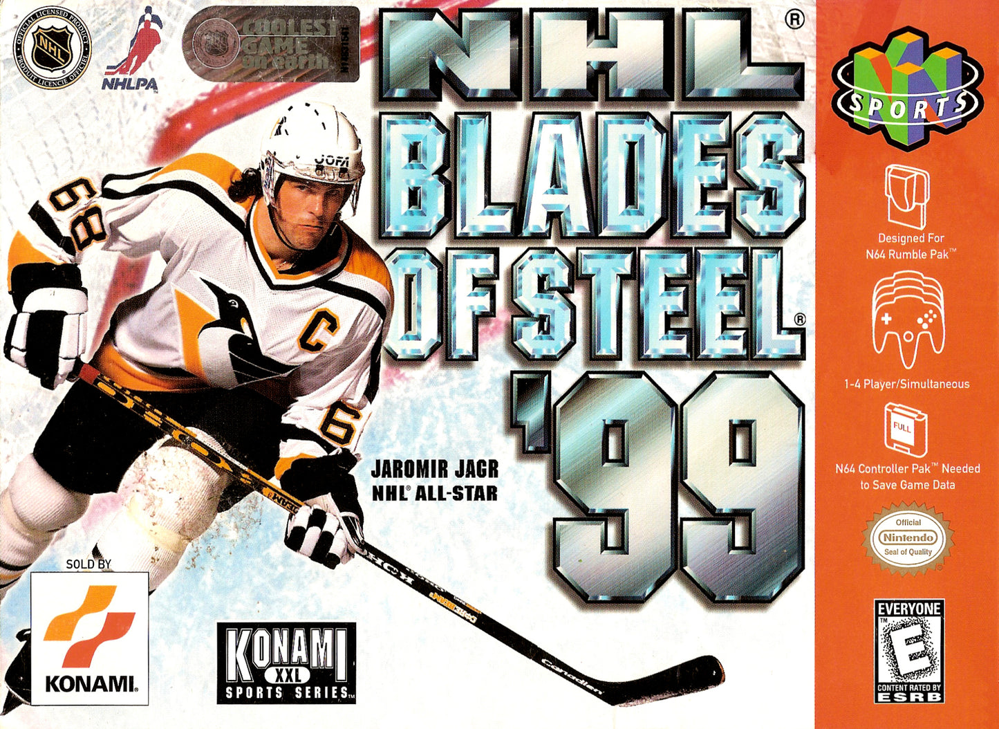 NHL BLADES OF STEEL '99 - N64 (W/BOX)
