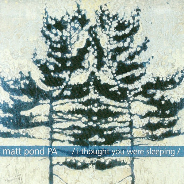 MATT POND PA - I THOUGHT YOU WERE SLEEPING