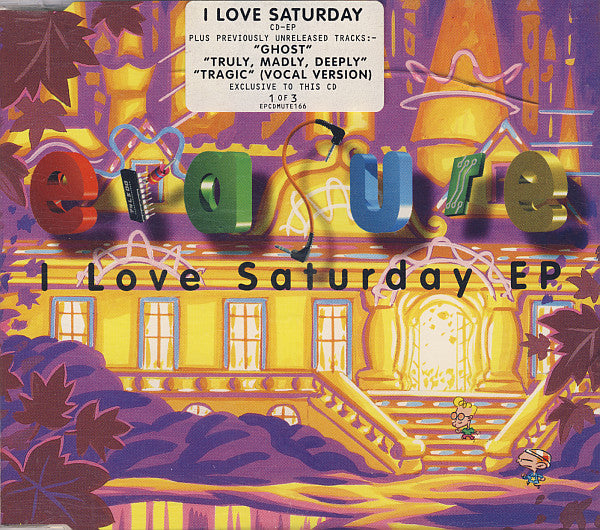 ERASURE - I LOVE SATURDAY (CDS)