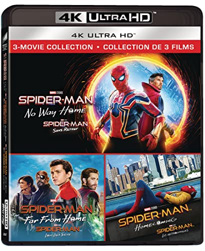 SPIDER-MAN: HOME TRILOGY - 4K-TRIPLE FEATURE