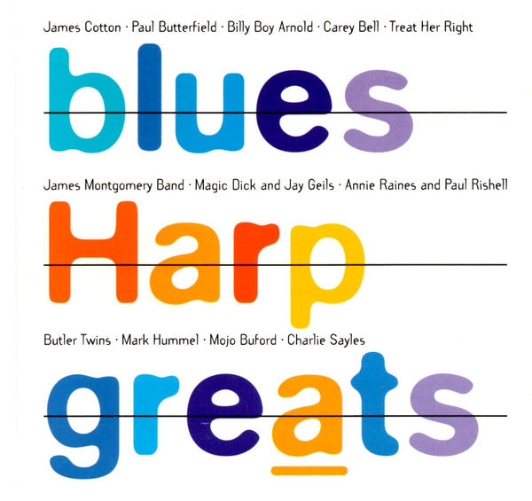 VARIOUS - BLUES HARP GREATS