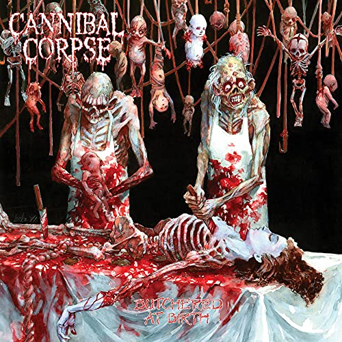 CANNIBAL CORPSE - BUTCHERED AT BIRTH (SANGRIA VINYL)