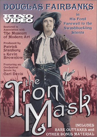 IRON MASK - DVD-1929-DOUGLAS FAIRBANKS-KINO VIDEO