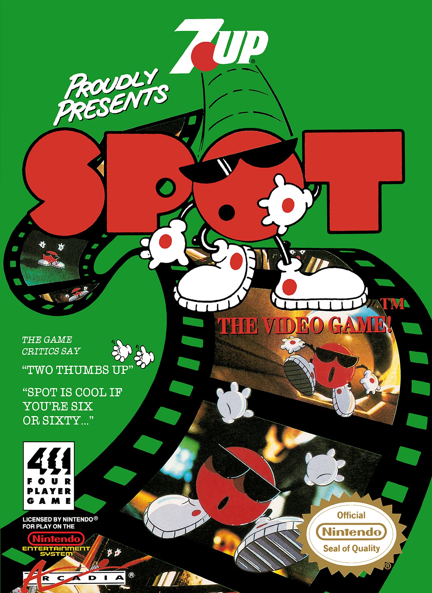 SPOT: THE VIDEO GAME - NES (W/BOX & MANUAL)