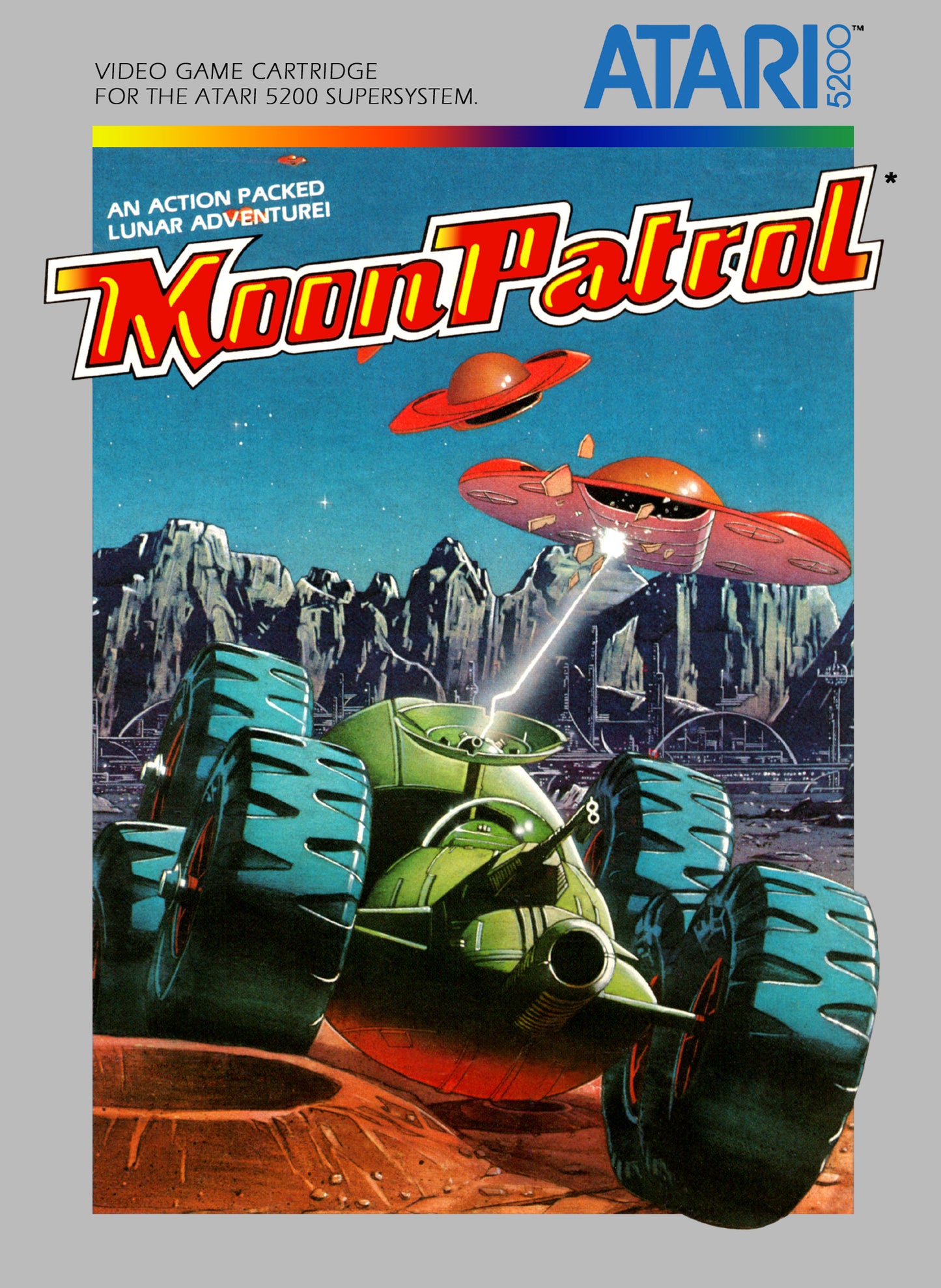 MOON PATROL - ATARI5200
