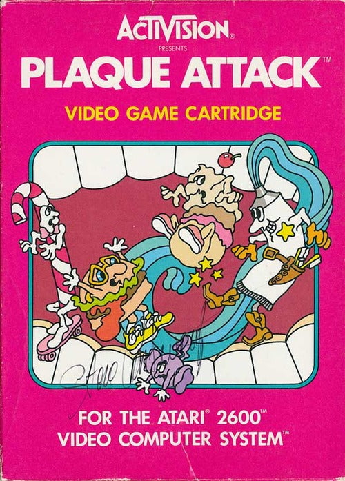 PLAQUE ATTACK - ATARI2600