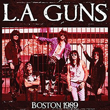 L.A. GUNS - BOSTON 1989