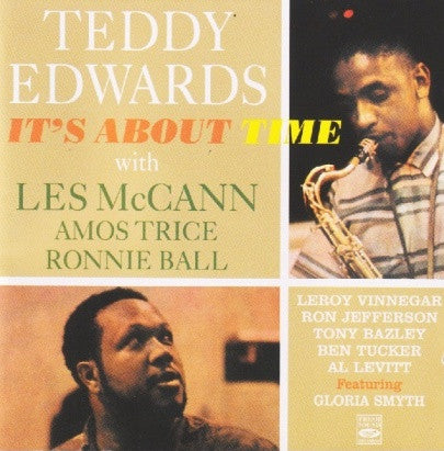 EDWARDS, TEDDY - IT'S ABOUT TIME
