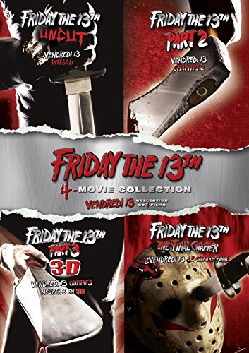 FRIDAY THE 13TH - DVD-PARTS 1-4 COLLECTION