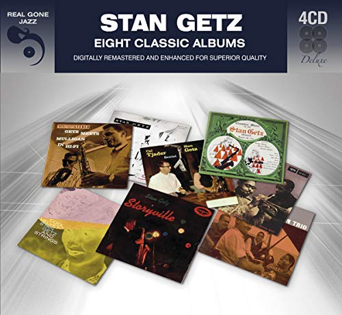 GETZ, STAN - EIGHT CLASSIC ALBUMS (4 CDS)