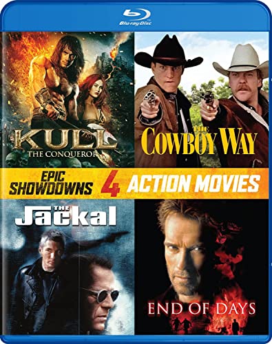 KULL THE CONQUEROR/COWBOY WAY/JACKYL/END - BLU-4 EPIC SHOWDOWNS