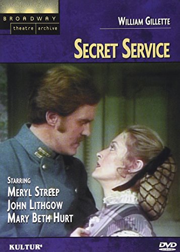 SECRET SERVICE (PLAY) - DVD-1977-MERYL STREEP-BROADWAY THEATRE A