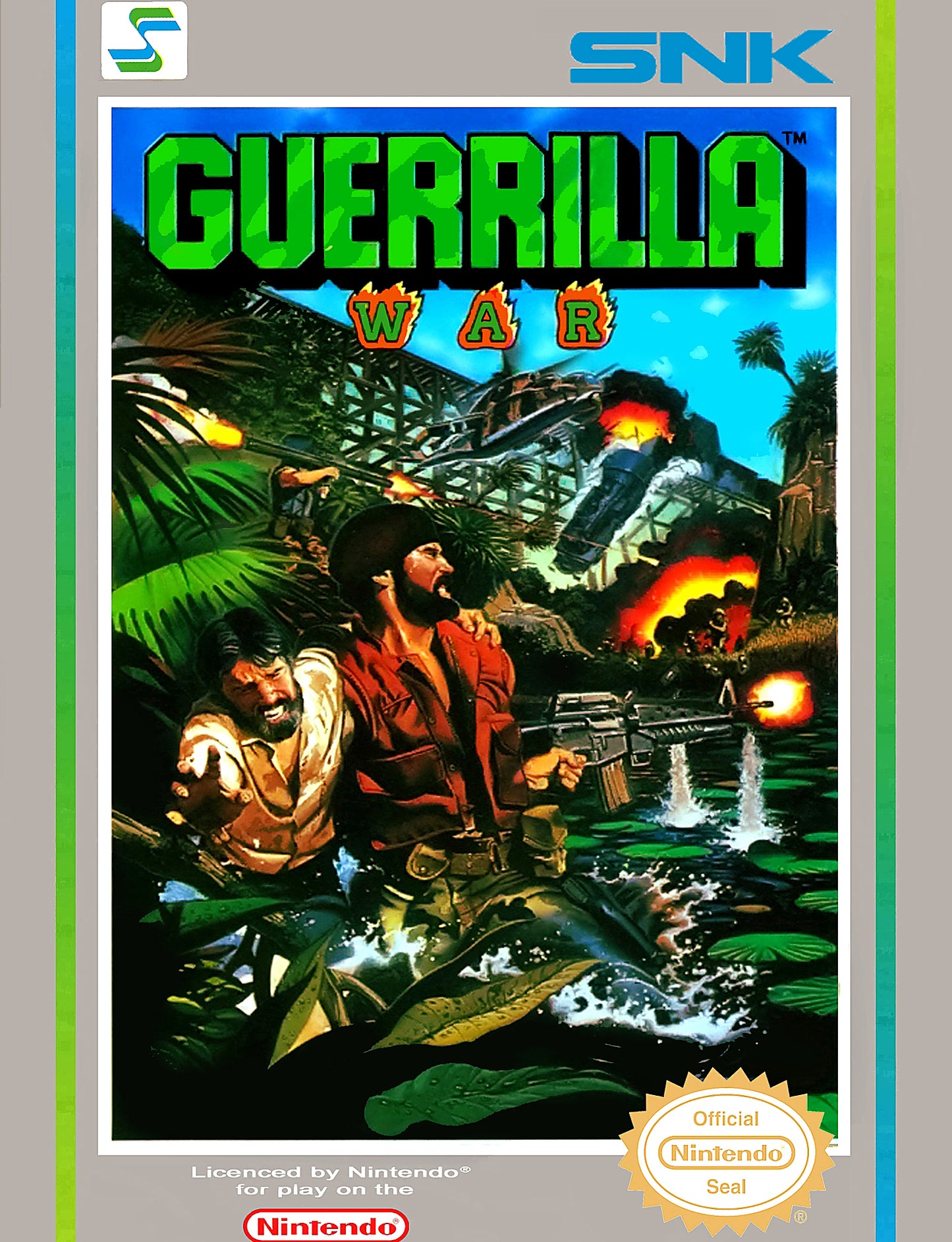 GUERRILLA WAR - NES (W/BOX & MANUAL)