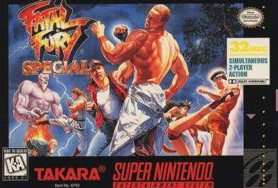 FATAL FURY SPECIAL - SNES (W/BOX)