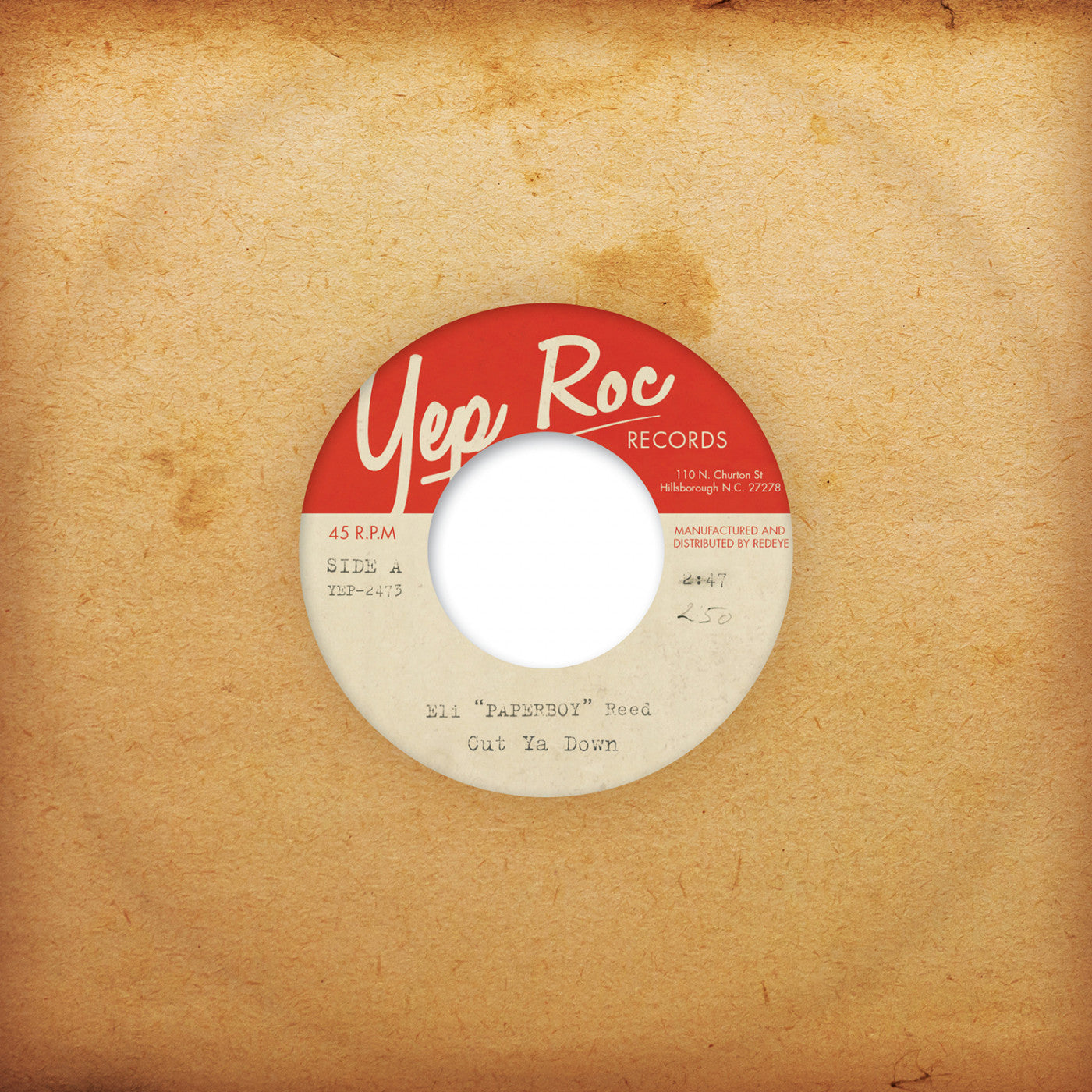 REED, ELI PAPERBOY - CUT YA DOWN