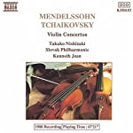 MENDELSSOHN/TCHAIKOVSKY - VIOLIN CONERTOS (NAXOS)