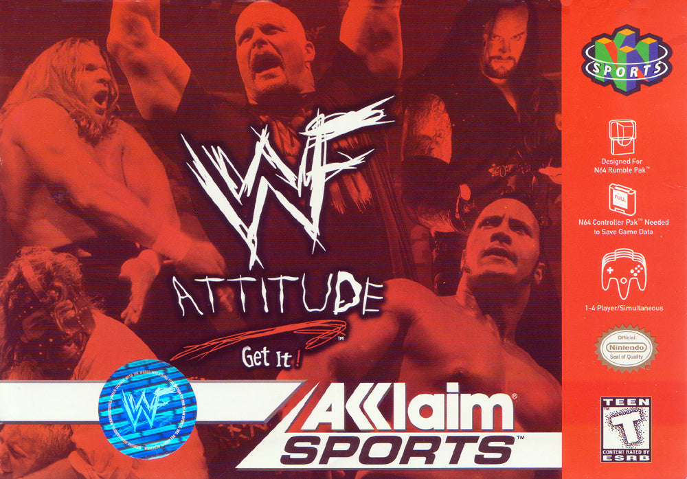 WWF ATTITUDE - N64