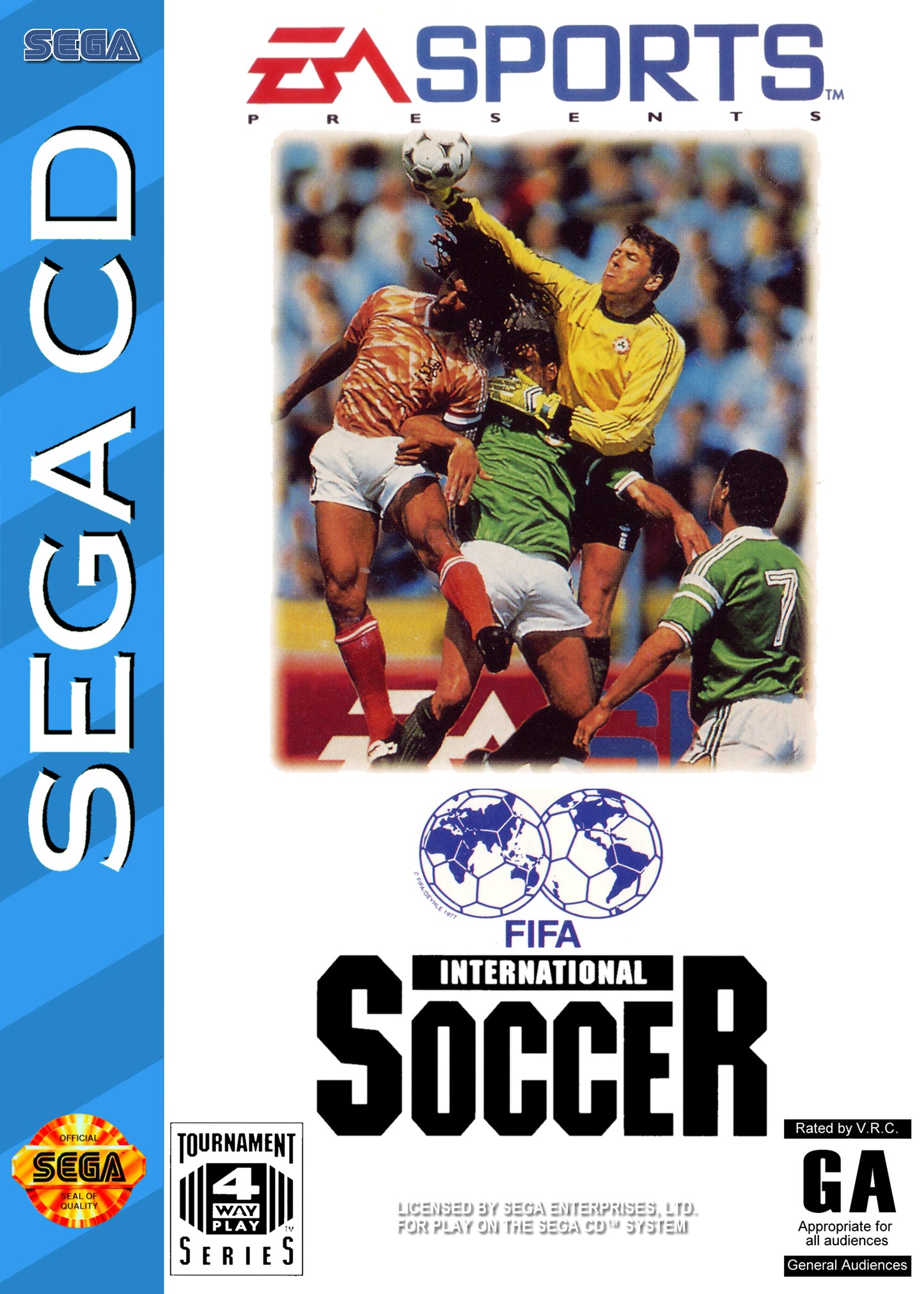 FIFA INTERNATIONAL SOCCER - SEGACD