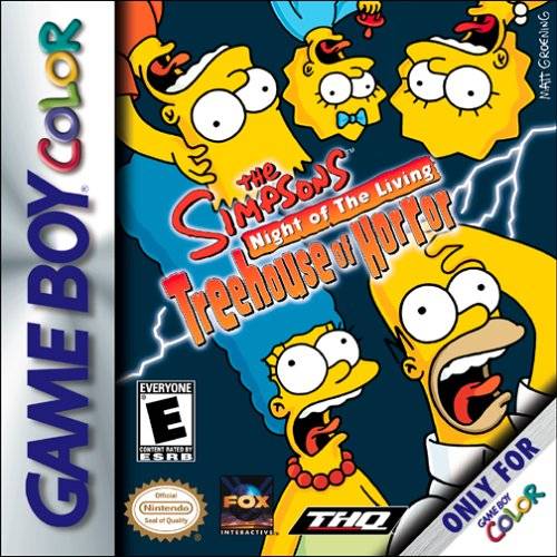 SIMPSONS: NIGHT OF THE LIVING TREEHOUSE - GBC