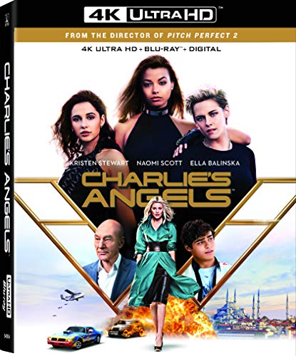CHARLIE'S ANGELS (MOVIE) - BLU-4K-2019-KRISTEN STEWART-INC. BLU COP