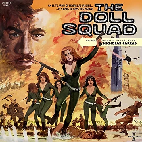 CARRAS,NICHOLAS - DOLL SQUAD ORIGINAL MOTION PICTURE SOUNDTRACK (TRANSPARENT GREEN VINYL/DVD)