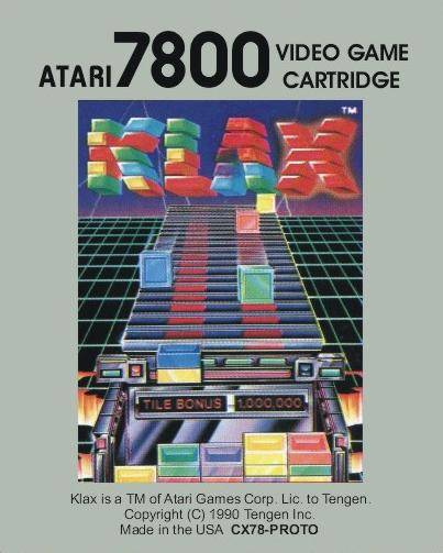 KLAX - ATARI7800