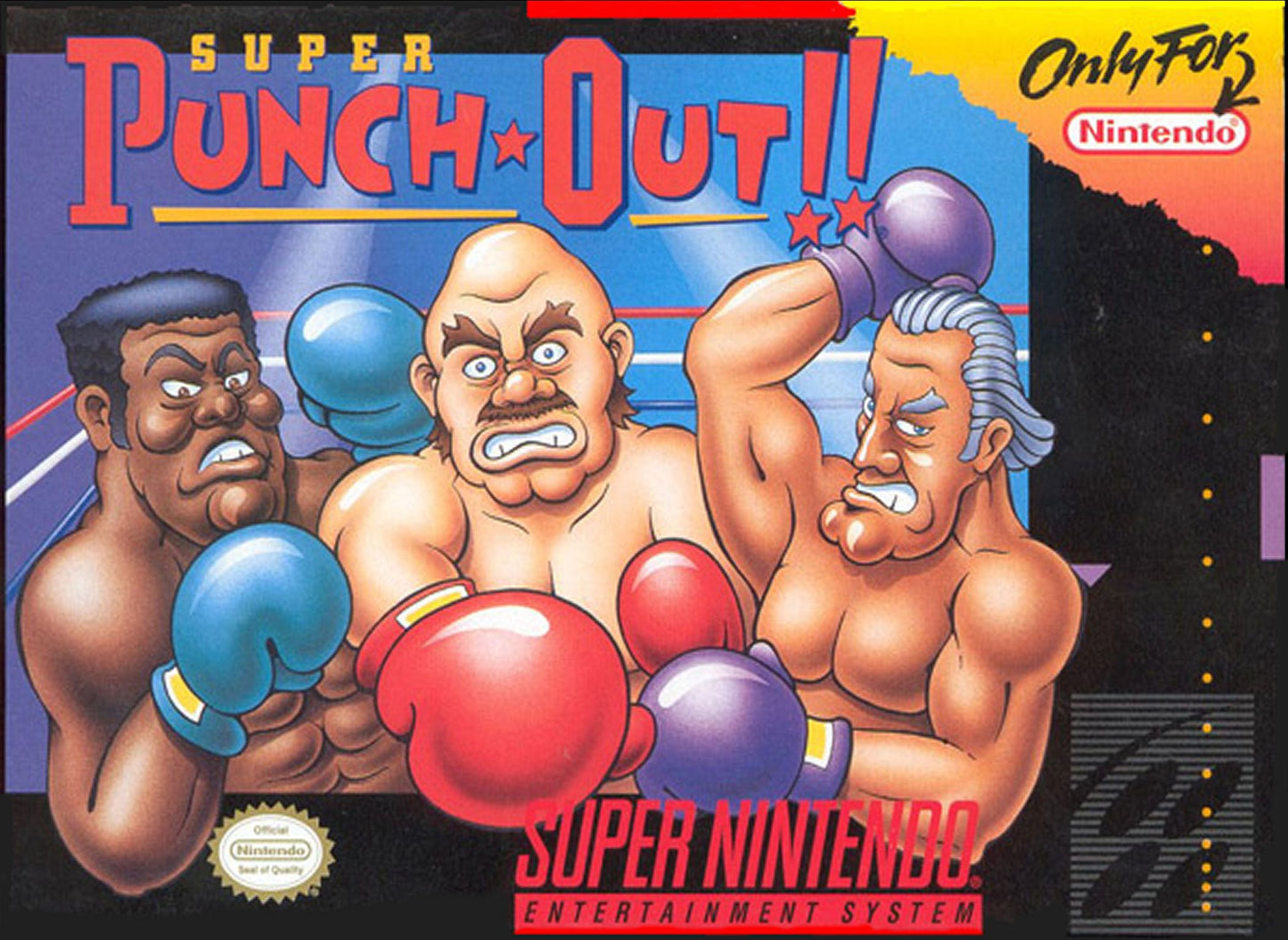 SUPER PUNCH OUT!! - SNES (W/BOX)