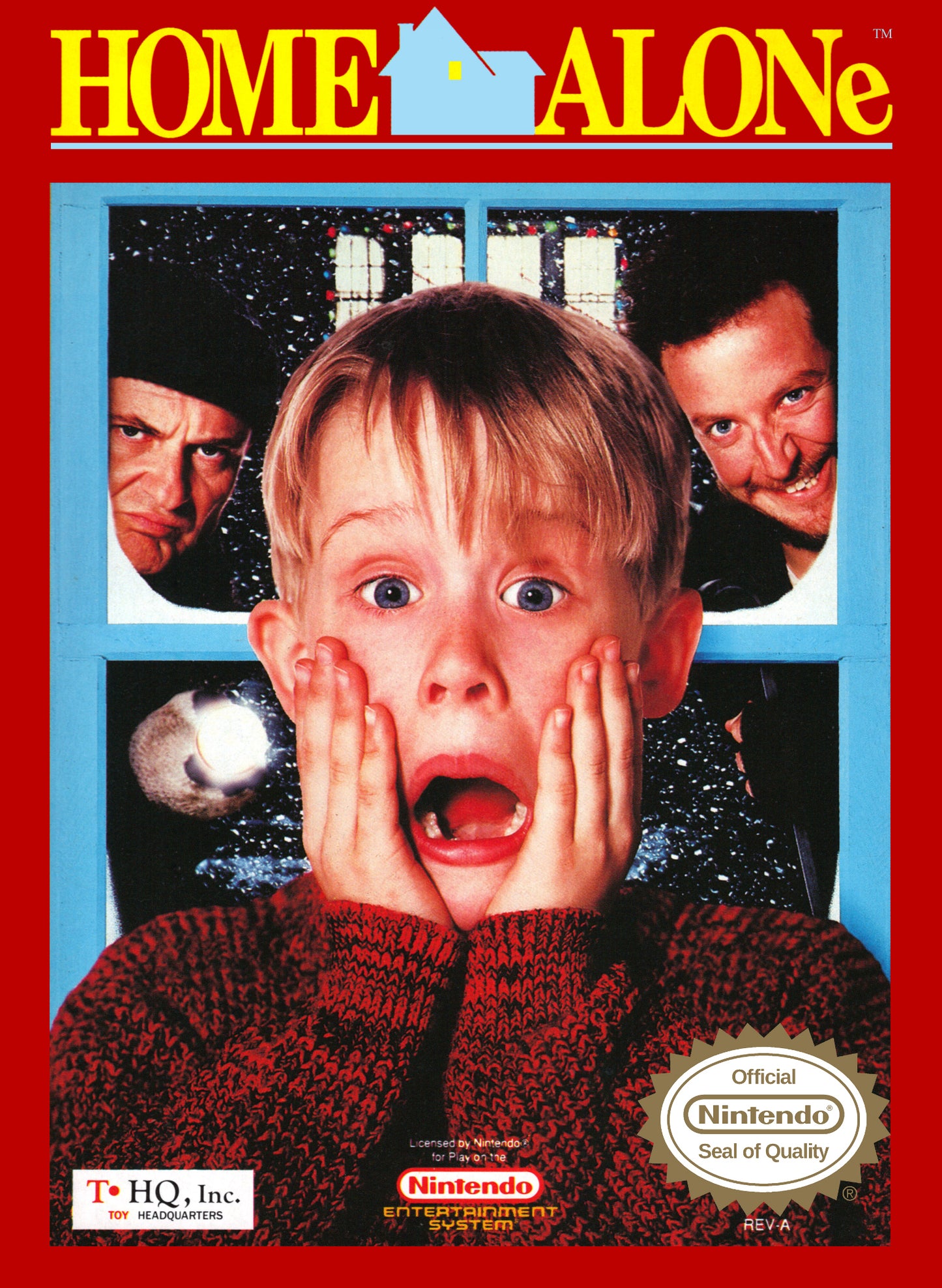 HOME ALONE - SNES (W/BOX & MANUAL)