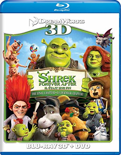 SHREK FOREVER AFTER - BLU-3D-INC. DVD COPY