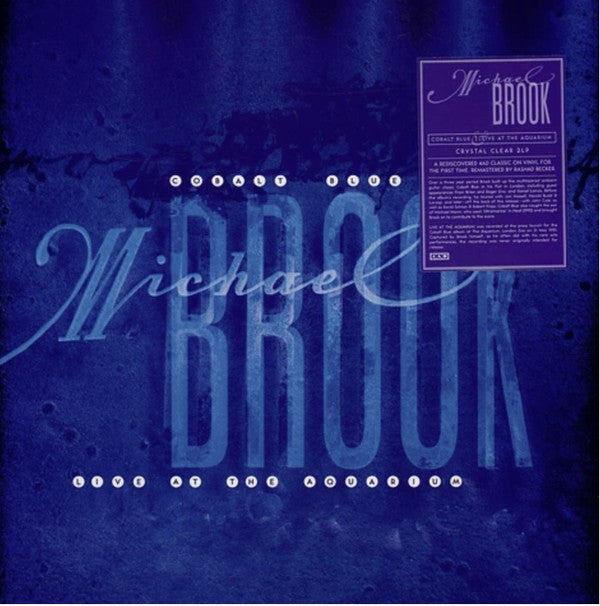 MICHAEL BROOK - COBALT BLUE & LIVE AT THE AQUARIUM