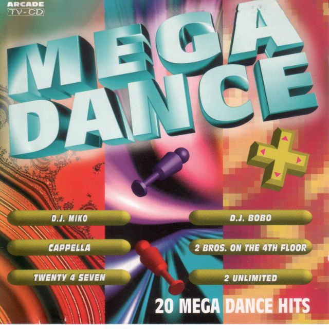 VARIOUS - MEGA DANCE (4CD)