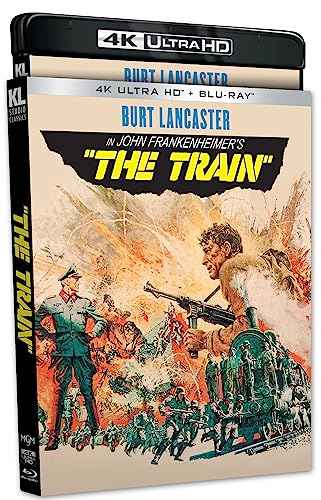 TRAIN (MOVIE) - BLU-4K-1965-BURT LANCASTER-INC. BLU COPY