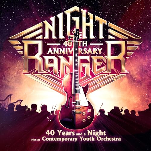 NIGHT RANGER - 40 YEARS AND A NIGHT (WITH CONTEMPORARY YOUTH ORCHESTRA) (VINYL)
