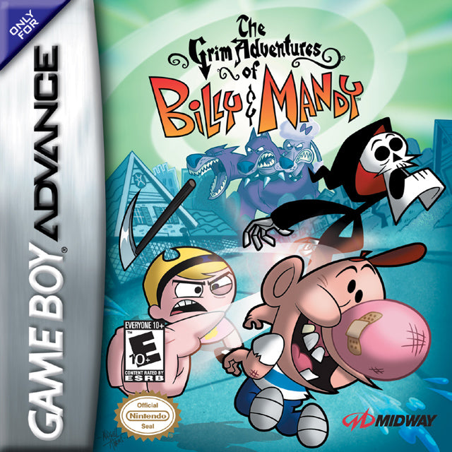 GRIM ADVENTURES OF BILLY & MANDY - GBA