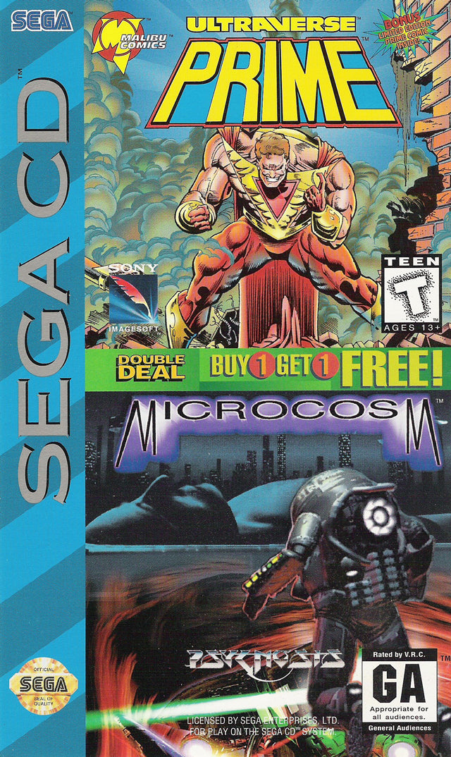 ULTRAVERSE PRIME/MICROCOSM - SEGACD