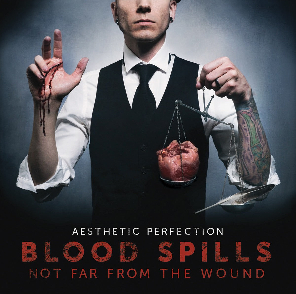 AESTHETIC PERFECTION - BLOOD SPILLS NOT FAR FROM THE WOUND