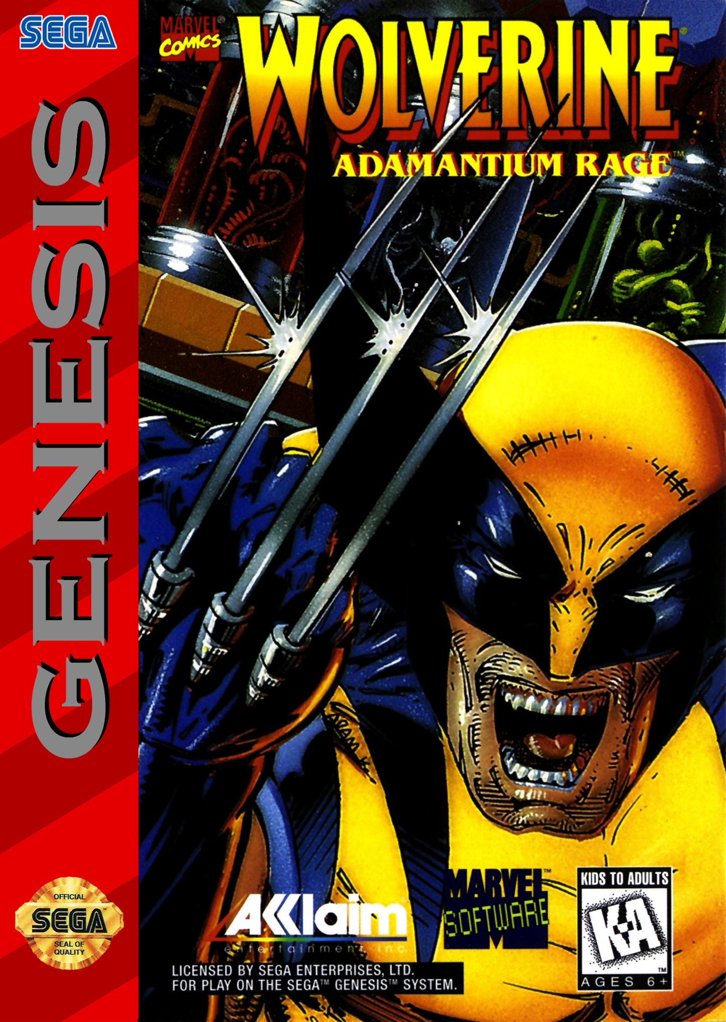 WOLVERINE: ADAMANTIUM RAGE - GENESIS