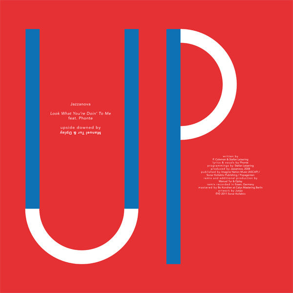 JAZZANOVA - UPSIDE DOWN 2 (MANUEL TUR & DPLAY / MCDE REMIXES)