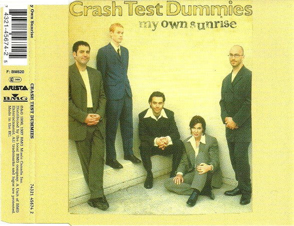 CRASH TEST DUMMIES - MY OWN SUNRISE (CDS)
