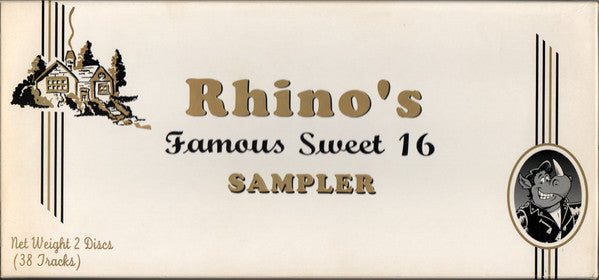 VARIOUS - RHINO'S FAMOUS SWEET 16 SAMPLER (2CDS)