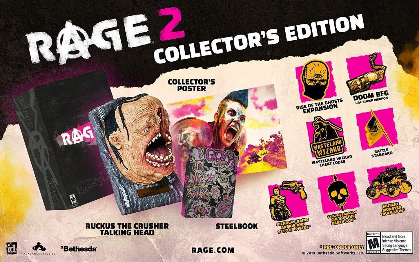 RAGE 2 (COLLECTOR'S EDITION) - PS4