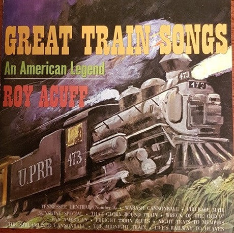 ACUFF, ROY - GREAT TRAIN SONGS