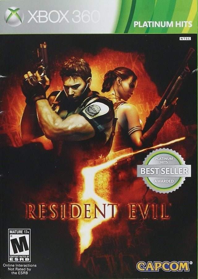 RESIDENT EVIL 5 (PLATINUM HITS) - XBX360