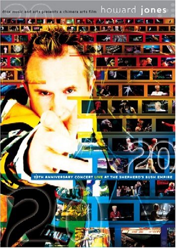 JONES, HOWARD - DVD-20TH ANNIVERSARY CONCERT LIVE AT THE