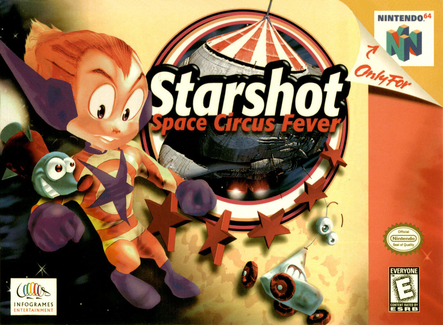 STARSHOT SPACE CIRCUS FEVER - N64