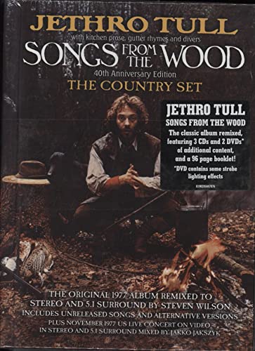 JETHRO TULL - SONGS FROM THE WOOD (40TH ANNIV)(3CDS/2D